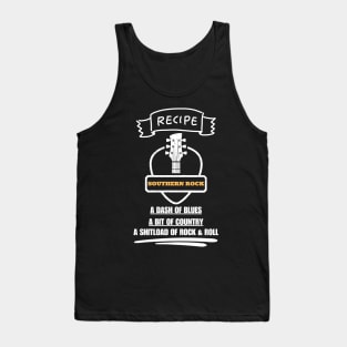 Southern Rock Music Recipe Tank Top